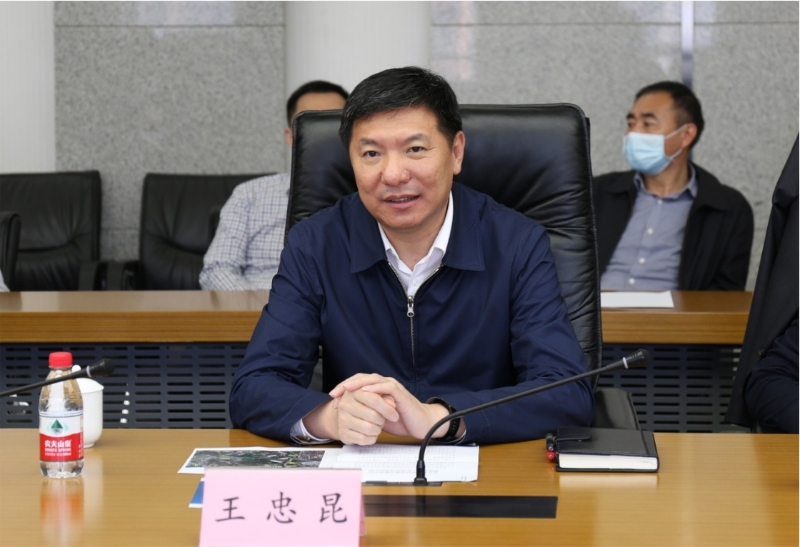 集团党委书记董事长徐大庆会见沈阳市副市长王忠昆一行